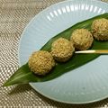 おはなすき's cooksnap of when they made お弁当やおやつに*さつまいもの胡麻団子*.