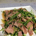 ＊おやだま＊'s cooksnap of when they made やみつき♡豆苗炒め.