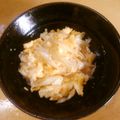 jun120121's cooksnap of when they made ビール簡単おつまみ☆長ねぎ炒り卵ナムル風.