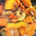こころ蛍's cooksnap of when they made かぼちゃのひき肉煮込み.