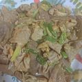 ノンシュガー610's cooksnap of when they made モツとこんにゃくの味噌炒め.