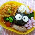 みかぱちこ's cooksnap of when they made まっくろくろすけ弁当♡(キャラ弁).
