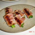 さつこちゃん's cooksnap of when they made 青ネギのベーコン巻き◉.