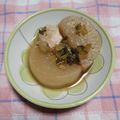 クックHKG29N☆'s cooksnap of when they made 飴色ブリ大根♪あらでも濃厚＆臭みなし☆.