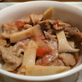 ももも02's cooksnap of when they made 疲労回復！豚肉ときのこの梅めんつゆ炒め☆.