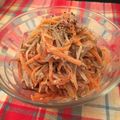 noriririn's cooksnap of when they made ごぼう&人参の簡単サラダ♡.