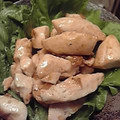 優と真とぺ's cooksnap of when they made 鶏ささみと梅干しのバター炒め.