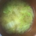 芋姉妹娘's cooksnap of when they made 【副菜】白菜のポカポカごま味噌汁.