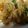 ★なおなおっち☆'s cooksnap of when they made プリッとシャキッと♬海老と豆苗の黒酢炒め.