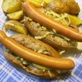 ブランディ's cooksnap of when they made キャベツたっぷりホットドッグ.
