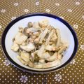 龍青空ママ's cooksnap of when they made 簡単！きのことたらこの炒め物。.