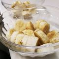 しじみごはん's cooksnap of when they made 離乳食☆バナナのきなこまみれ☆.