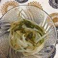 ぽぽきゅ's cooksnap of when they made めかぶもやし.