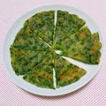 まあまま☆0403's cooksnap of when they made もちもち♡じゃが芋とニラのチヂミ♪.