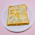 まあまま☆0403's cooksnap of when they made 栄養を！しらす＆マヨ玉チーズトースト♪.