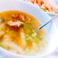 Anly★'s cooksnap of when they made 白菜とひき肉のぽかぽかスープ.