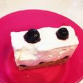 悠ゆうママ's cooksnap of when they made 牛乳パックでブルーベリーレアチーズケーキ.