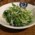arcana22's cooksnap of when they made 水菜としらすのサラダ.