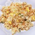 ララララン♪'s cooksnap of when they made 桜海老と鰹節の香ばしチャーハン♪.