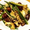 クックDAD's cooksnap of when they made きのこと栗のオイスター炒め.