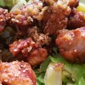 水の恵み's cooksnap of when they made 簡単☆油淋鶏（鶏唐揚げネギ香味だれかけ）.