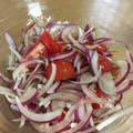 moko22's cooksnap of when they made トマトと赤玉ねぎのマリネ.