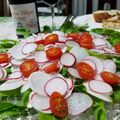 ｸﾏﾘｴ's cooksnap of when they made ラディッシュ・かぶ・レタスの水玉サラダ.