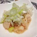 ぽぽきゅ's cooksnap of when they made とり皮の辛子明太和え＊ビールにピッタリ♪.