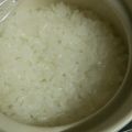 ことあかママ's cooksnap of when they made 吹き零れずに電子レンジでご飯を炊く方法.