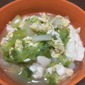 mix7's cooksnap of when they made 白菜と豆腐の卵とじ.