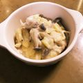 3ayu9i's cooksnap of when they made 茸とじゃが芋のクリーム煮♪簡単牛乳鶏胸肉.