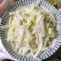 ミルクめろん's cooksnap of when they made ★大根＆キャベツの鶏がらマヨ和え★.