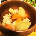 でらこ's cooksnap of when they made 聖護院大根・人参×鶏もも治部煮風スープ♪.