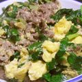 Rick_t's cooksnap of when they made 簡単！ニラ玉牛肉炒め.