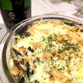 あずまり's cooksnap of when they made アツアツ♡鮭とほうれん草のグラタン.