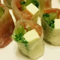 yuzuyu's cooksnap of when they made 【農家のレシピ】水菜の生春巻き.