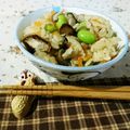 kururin18's cooksnap of when they made 簡単☆きのこご飯.
