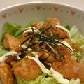 イエローバード's cooksnap of when they made 簡単15分♡甘酢ダレの照り焼きチキン丼.