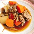 Miporin☆15's cooksnap of when they made ご飯が進む♪豚肉と根菜の生姜煮.