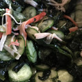 ぷるみき's cooksnap of when they made きゅうりとワカメとカニカマのサラダ.