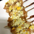 赤葦さん's cooksnap of when they made 絶妙な相性♡てりたまチキンの串焼き.