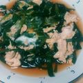 桜月❀咲良mommy's cooksnap of when they made 卵ふっくら♪にらの卵とじ.