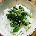 ぽよぽよちぃ's cooksnap of when they made めんつゆとごま油で簡単☆大根の葉っぱ.