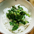 ぽよぽよちぃ's cooksnap of when they made めんつゆとごま油で簡単☆大根の葉っぱ.