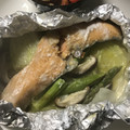 ぽちっどら's cooksnap of when they made 塩鮭の包み蒸し.