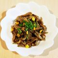Richland☆Y's cooksnap of when they made きのこ＆コーン焼きそば風味焼き.