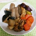 おかもんて's cooksnap of when they made 煮崩れにくい⁉︎さつまいも入り筑前煮.