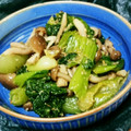 ダッフィーニーうに's cooksnap of when they made ヘルシー★青梗菜とシメジの中華風おひたし.