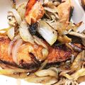 あずにゃー's cooksnap of when they made 鮭のヘルシーきのこムニエル.