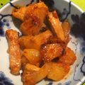 料理samurai's cooksnap of when they made 男爵＋厚切り豚ロースのポークチャップ.